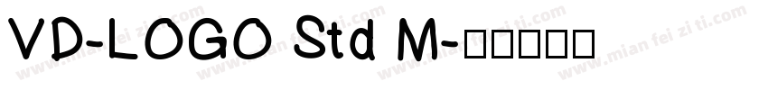 VD-LOGO Std M字体转换
